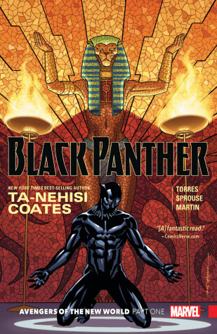 Book cover for Black Panther Book 4: Avengers of the New World Part 1