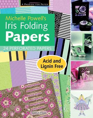 Book cover for Michelle Powell's Iris Folding Papers