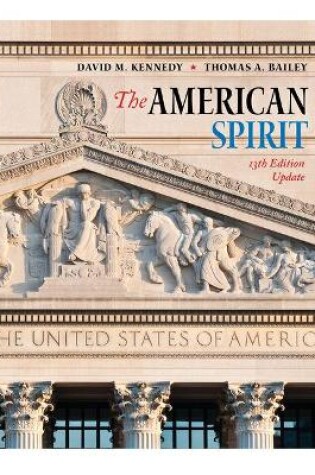 Cover of The American Spirit 13th Edition Update