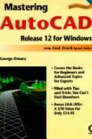 Cover of Mastering AutoCAD Release 12 for Windows