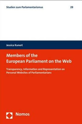 Cover of Members of the European Parliament on the Web