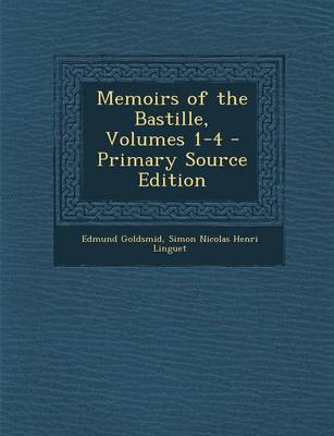 Book cover for Memoirs of the Bastille, Volumes 1-4