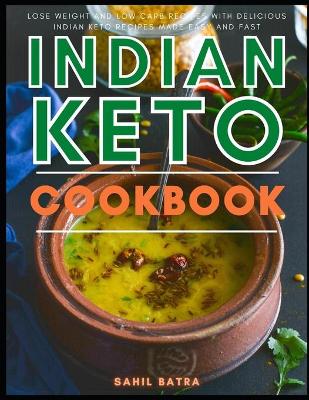 Book cover for Indian Keto Cookbook