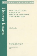 Book cover for Continuity and Change in Popular Values Popular on the Pacific Rim