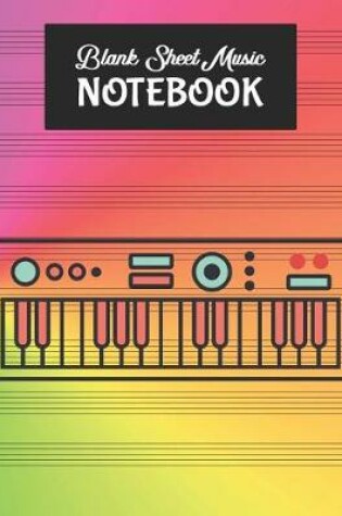 Cover of Blank Sheet Music Notebook