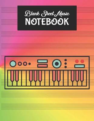 Book cover for Blank Sheet Music Notebook