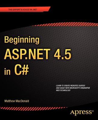 Book cover for Beginning ASP.NET 4.5 in C#