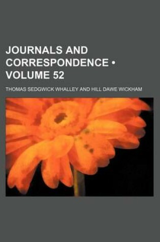 Cover of Journals and Correspondence (Volume 52)