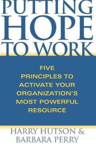 Cover of Putting Hope to Work