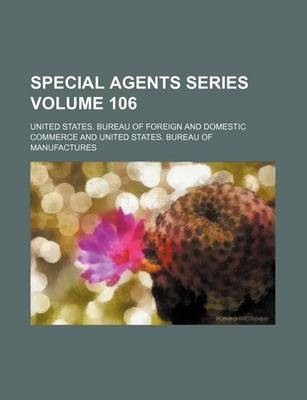 Book cover for Special Agents Series Volume 106