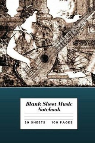 Cover of Blank Sheet Music Notebook