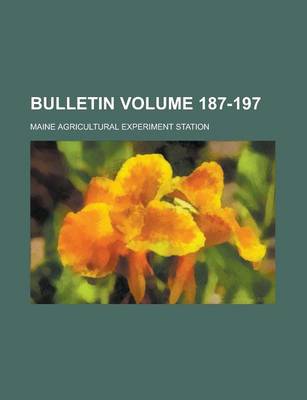 Book cover for Bulletin Volume 187-197