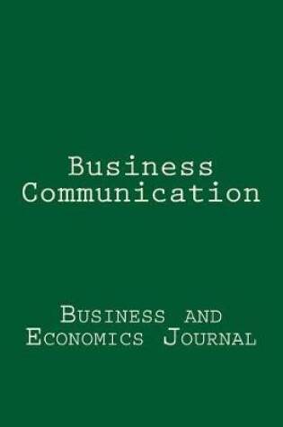 Cover of Business Communication