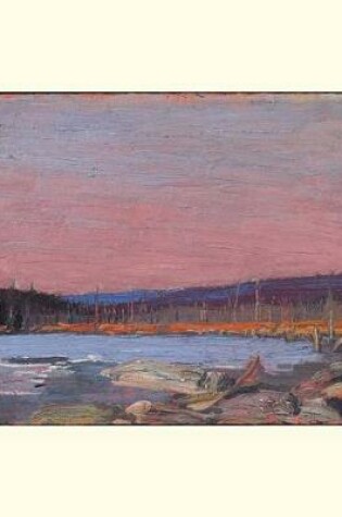 Cover of A Northern Lake, Tom Thomson. Blank Journal