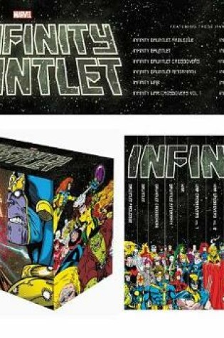 Cover of Infinity Gauntlet Box Set Slipcase
