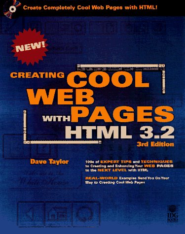 Book cover for Creating Cool Web Pages with HTML 3.2