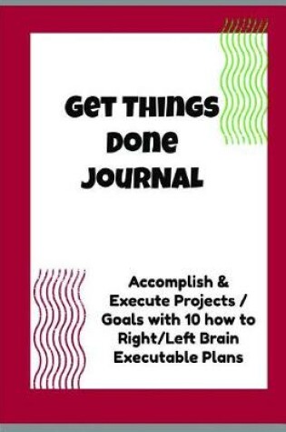 Cover of Get Things Done Journal