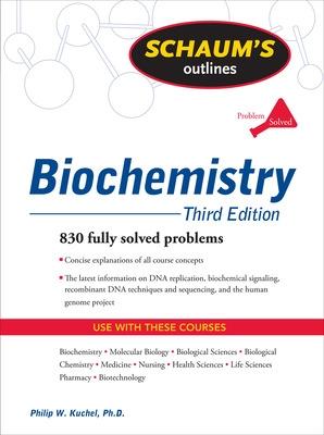 Book cover for Schaum's Outline of Biochemistry, Third Edition