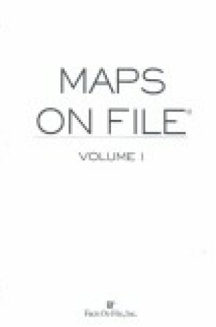 Cover of Maps on File 2003 Edition Vols 1 & 2