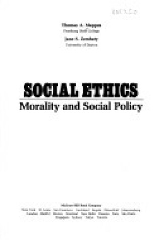 Cover of Contemporary Ethical Issues