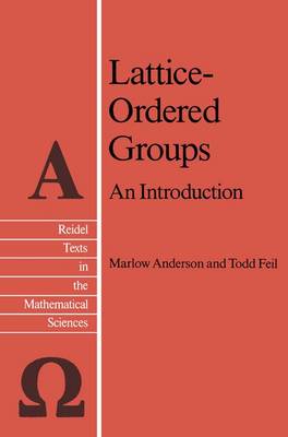 Book cover for Lattice-Ordered Groups