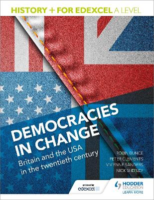 Book cover for History+ for Edexcel A Level: Democracies in change: Britain and the USA in the twentieth century