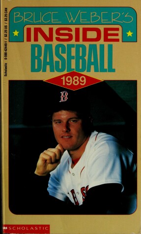 Book cover for Bruce Weber's Inside Baseball, 1989