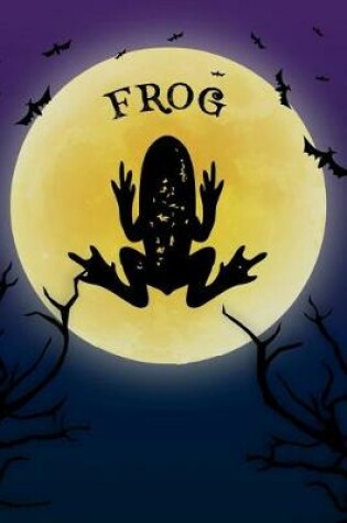 Cover of Frog Notebook Halloween Journal