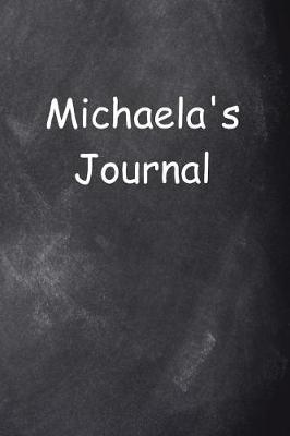 Book cover for Michaela Personalized Name Journal Custom Name Gift Idea Michaela