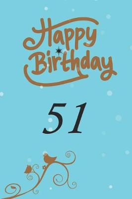 Book cover for Happy birthday 51