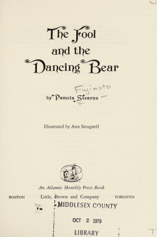 Cover of The Fool and the Dancing Bear