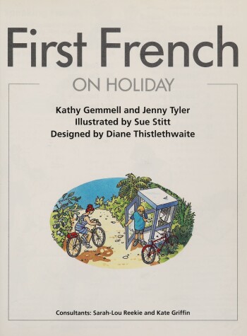 Book cover for First French on Holiday