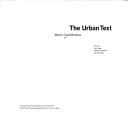 Cover of The Urban Texts
