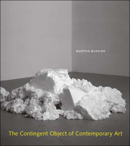 Book cover for The Contingent Object of Contemporary Art