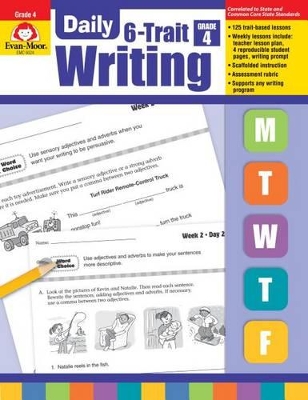 Book cover for Daily 6-Trait Writing, Grade 4 Teacher Edition