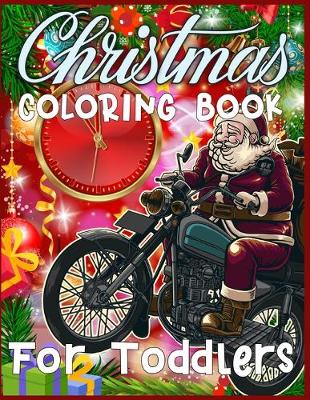 Book cover for Christmas Coloring Book For Toddlers