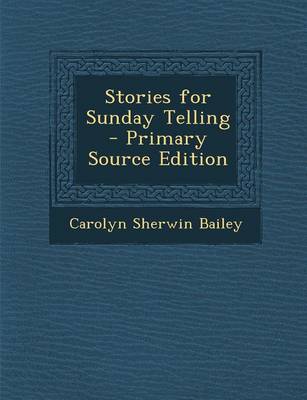 Book cover for Stories for Sunday Telling