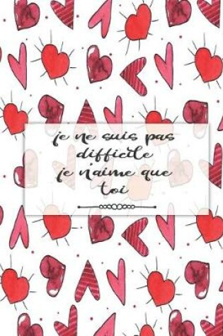 Cover of Carnet de notes lignés idéal pour la saint valentin