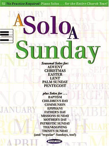 Book cover for A Solo a Sunday
