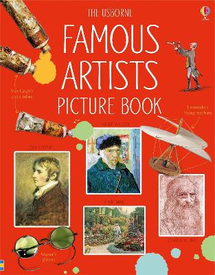 Book cover for Famous Artists Picture Book