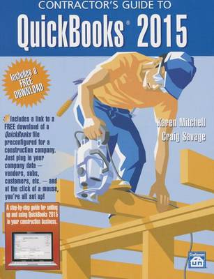 Book cover for Contractor's Guide to QuickBooks 2015