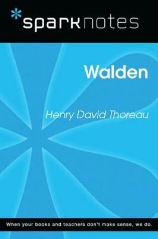 Cover of Walden (Sparknotes Literature Guide)