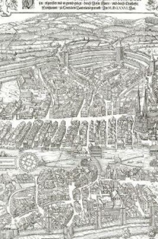 Cover of Antique Woodcut Map of Zurich, Switzerland Journal