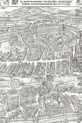 Book cover for Antique Woodcut Map of Zurich, Switzerland Journal