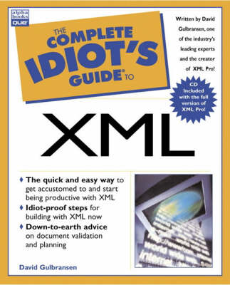 Book cover for Complete Idiot's Guide to XML
