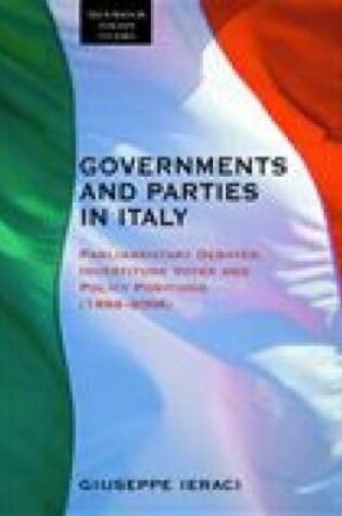 Cover of Governments and Parties in Italy