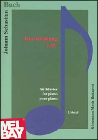 Book cover for Bach: Klavier Uebungen I-IV