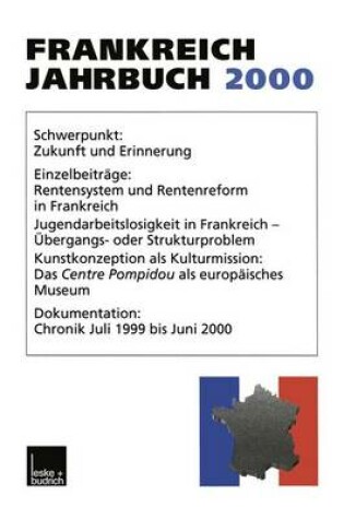 Cover of Frankreich-Jahrbuch 2000