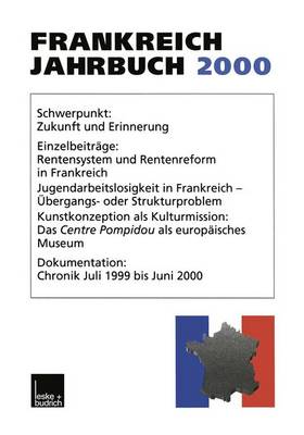 Book cover for Frankreich-Jahrbuch 2000