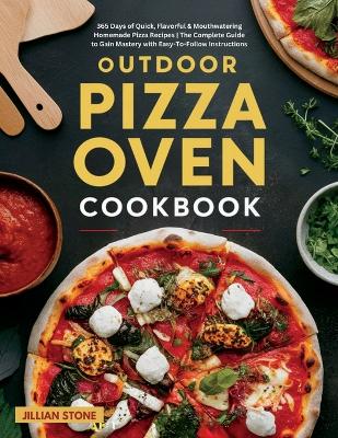 Book cover for Outdoor Pizza Oven Cookbook